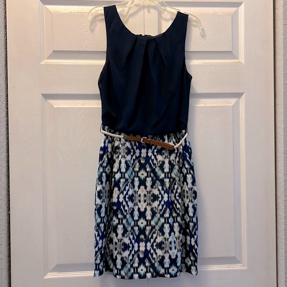 I.N. San Francisco dress with belt size 5